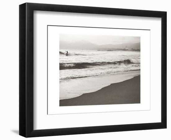 BW Surfer No. 1-Myan Soffia-Framed Art Print