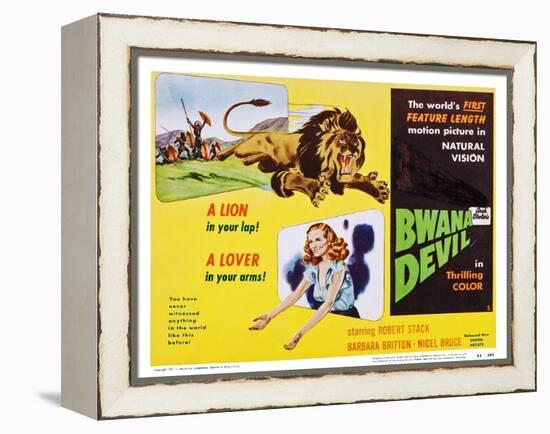 Bwana Devil-null-Framed Stretched Canvas