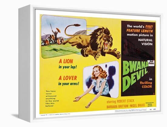 Bwana Devil-null-Framed Stretched Canvas