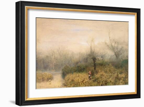 By a Lake, 1882-John William North-Framed Giclee Print