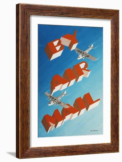 By Air Mail-Ron Watson-Framed Art Print