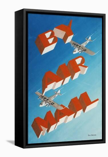 By Air Mail-Ron Watson-Framed Stretched Canvas