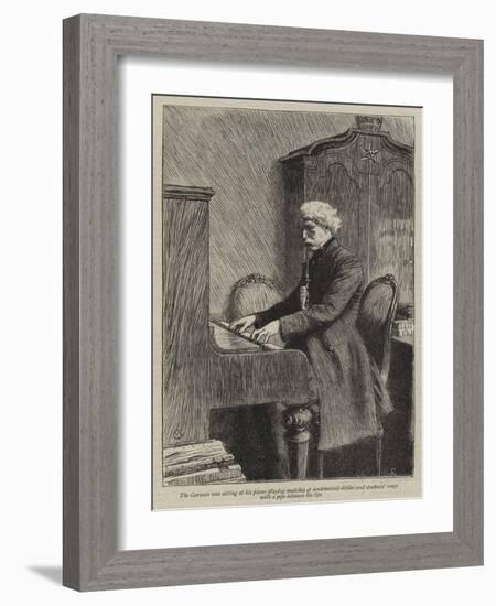 By Celia's Arbour-Charles Green-Framed Giclee Print