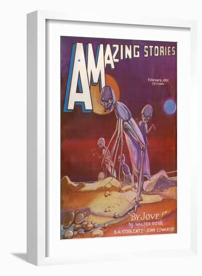 By Jove!', Alien Entity-Leo Morey-Framed Art Print