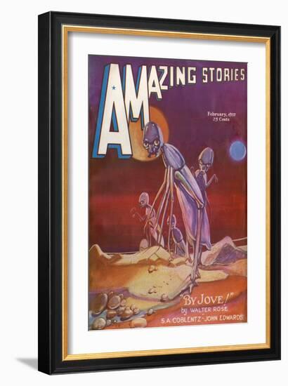 By Jove!', Alien Entity-Leo Morey-Framed Art Print