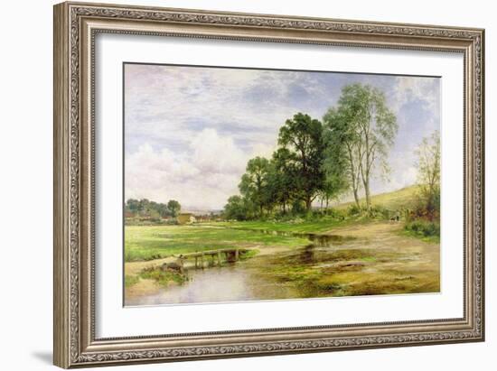 By Mead and Stream, 1893-Benjamin Williams Leader-Framed Giclee Print