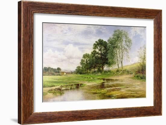 By Mead and Stream, 1893-Benjamin Williams Leader-Framed Giclee Print