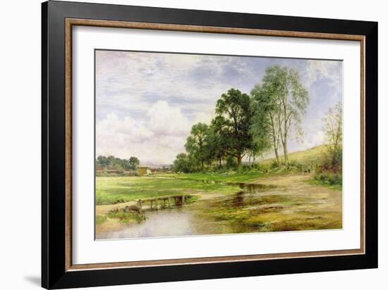 By Mead and Stream, 1893-Benjamin Williams Leader-Framed Giclee Print