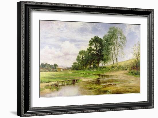 By Mead and Stream, 1893-Benjamin Williams Leader-Framed Giclee Print