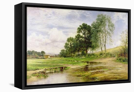 By Mead and Stream, 1893-Benjamin Williams Leader-Framed Premier Image Canvas