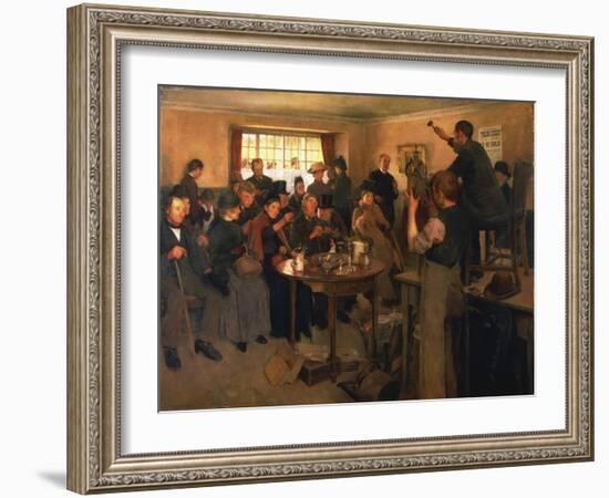 By Order of the Court, 1881 (Oil on Canvas)-Stanhope Alexander Forbes-Framed Giclee Print