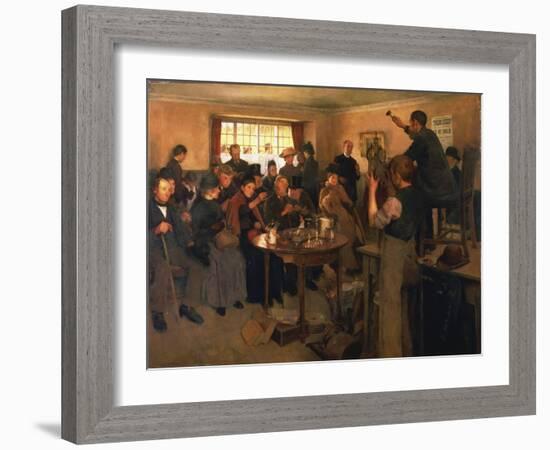 By Order of the Court, 1881 (Oil on Canvas)-Stanhope Alexander Forbes-Framed Giclee Print