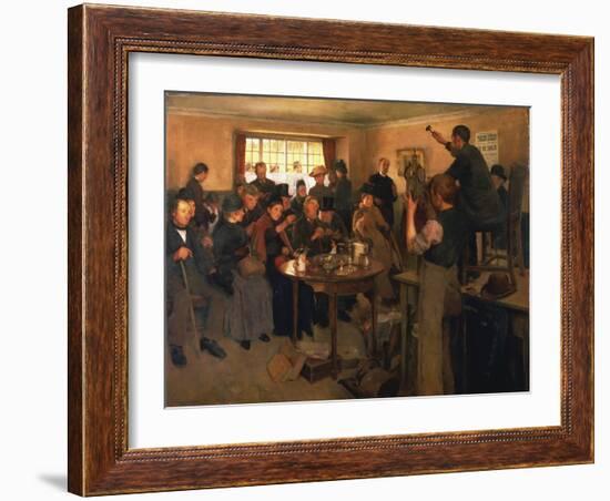 By Order of the Court, 1881 (Oil on Canvas)-Stanhope Alexander Forbes-Framed Giclee Print