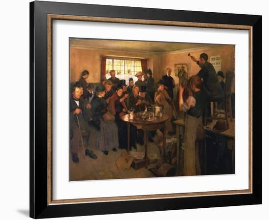 By Order of the Court, 1881 (Oil on Canvas)-Stanhope Alexander Forbes-Framed Giclee Print