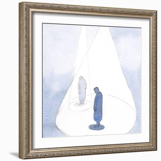 By Our Smallest Act of Repentance and Humility, God Causes Our Understanding to Be Enlarged, like A-Elizabeth Wang-Framed Giclee Print