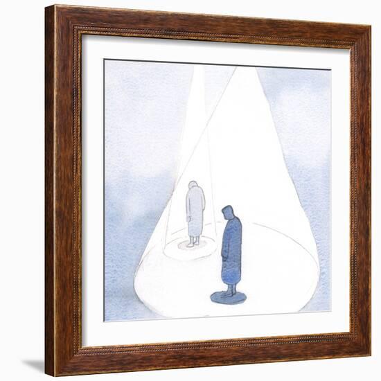 By Our Smallest Act of Repentance and Humility, God Causes Our Understanding to Be Enlarged, like A-Elizabeth Wang-Framed Giclee Print
