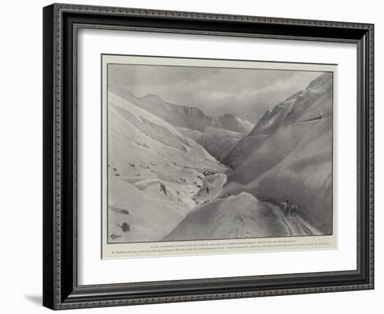 By Rail to Klondike-null-Framed Giclee Print