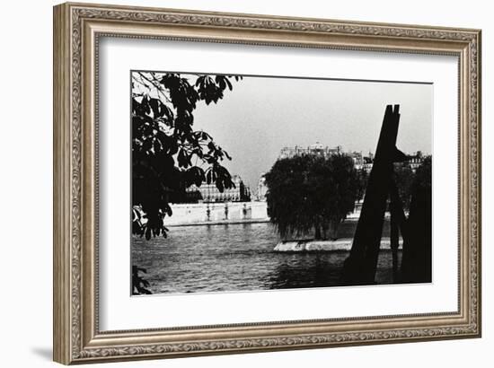 By Seine River, Paris-Manabu Nishimori-Framed Art Print