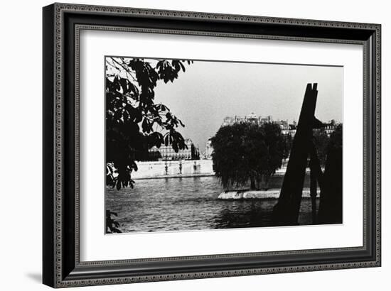 By Seine River, Paris-Manabu Nishimori-Framed Art Print