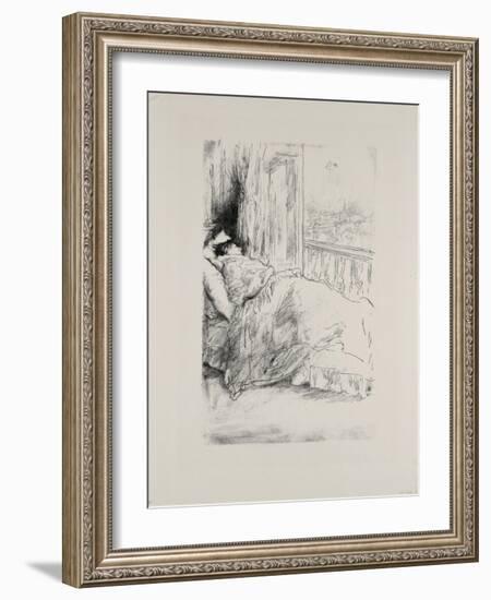 By the Balcony, 1896-James Abbott McNeill Whistler-Framed Giclee Print