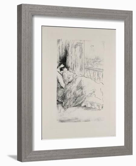 By the Balcony, 1896-James Abbott McNeill Whistler-Framed Giclee Print