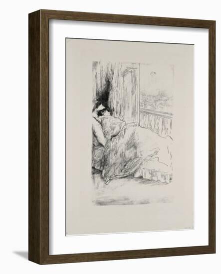 By the Balcony, 1896-James Abbott McNeill Whistler-Framed Giclee Print