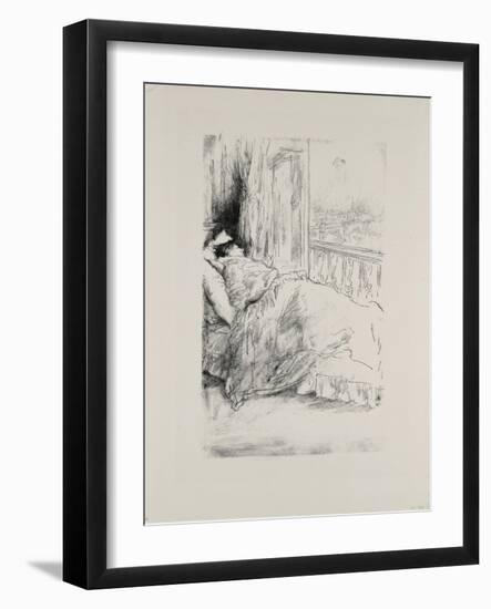 By the Balcony, 1896-James Abbott McNeill Whistler-Framed Giclee Print