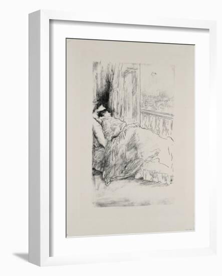 By the Balcony, 1896-James Abbott McNeill Whistler-Framed Giclee Print