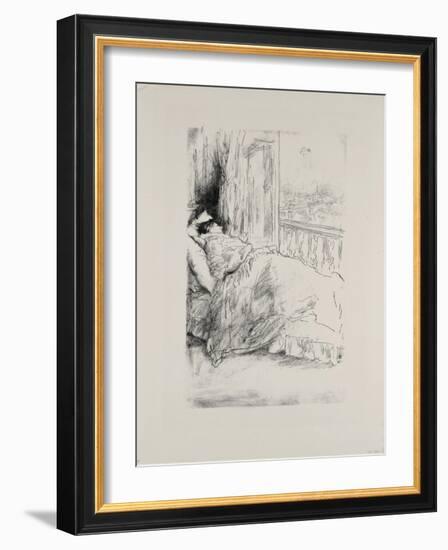 By the Balcony, 1896-James Abbott McNeill Whistler-Framed Giclee Print