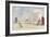 By the Bathing Machines, 1866-Eugène Boudin-Framed Giclee Print