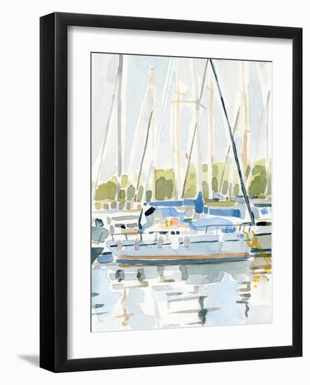 By the Bay II-Emma Caroline-Framed Art Print