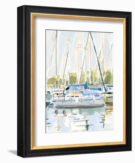 By the Bay II-Emma Caroline-Framed Premium Giclee Print