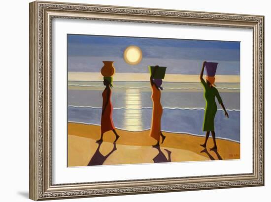 By the Beach, 2007-Tilly Willis-Framed Giclee Print