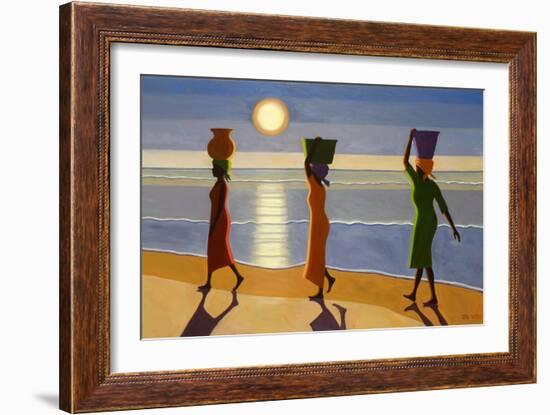 By the Beach, 2007-Tilly Willis-Framed Giclee Print