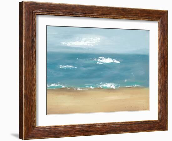 By the Beach II-Jade Reynolds-Framed Art Print