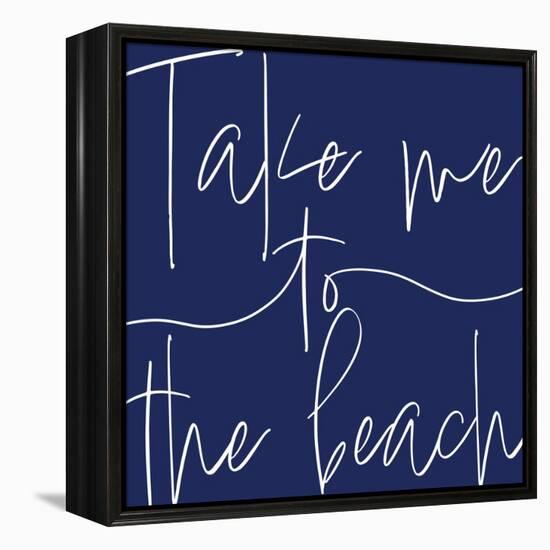 By the Beach III-Sarah Adams-Framed Stretched Canvas