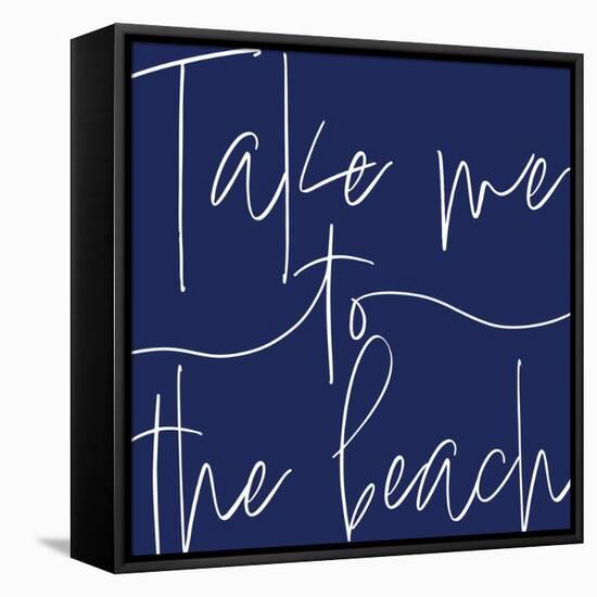 By the Beach III-Sarah Adams-Framed Stretched Canvas