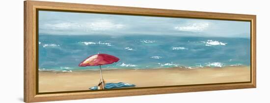 By the Beach III-Jade Reynolds-Framed Stretched Canvas