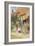 By the Cottage Gate-Arthur Claude Strachan-Framed Giclee Print