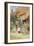 By the Cottage Gate-Arthur Claude Strachan-Framed Giclee Print