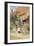 By the Cottage Gate-Arthur Claude Strachan-Framed Giclee Print