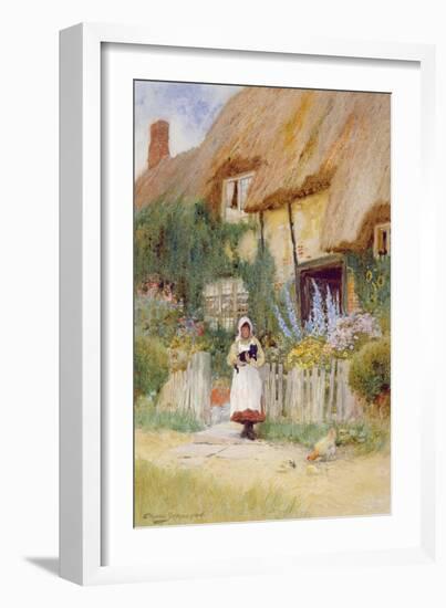 By the Cottage Gate-Arthur Claude Strachan-Framed Giclee Print