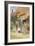 By the Cottage Gate-Arthur Claude Strachan-Framed Premium Giclee Print