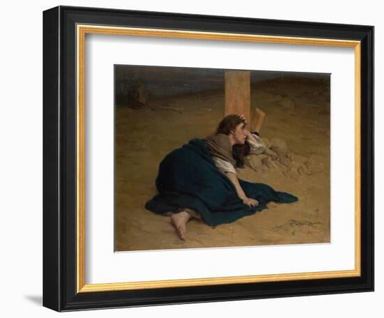 By the Cross-Genrich Matveyevich Maniser-Framed Giclee Print