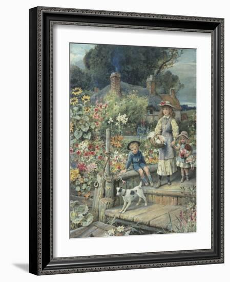 By the Ferry-William Stephen Coleman-Framed Giclee Print