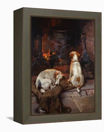 By the Hearth, 1894-Philip Eustace Stretton-Framed Premier Image Canvas