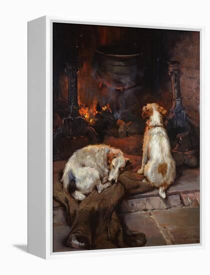 By the Hearth, 1894-Philip Eustace Stretton-Framed Premier Image Canvas