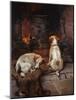 By the Hearth, 1894-Philip Eustace Stretton-Mounted Giclee Print