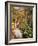 By the Hollyhocks-Sychkov Th.-Framed Giclee Print