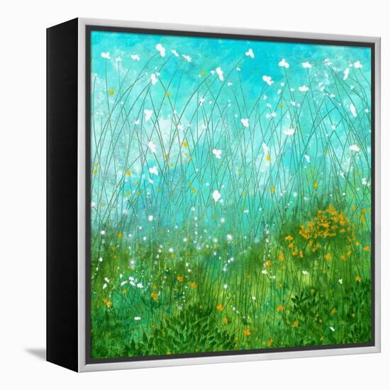 By The Lake-Herb Dickinson-Framed Premier Image Canvas